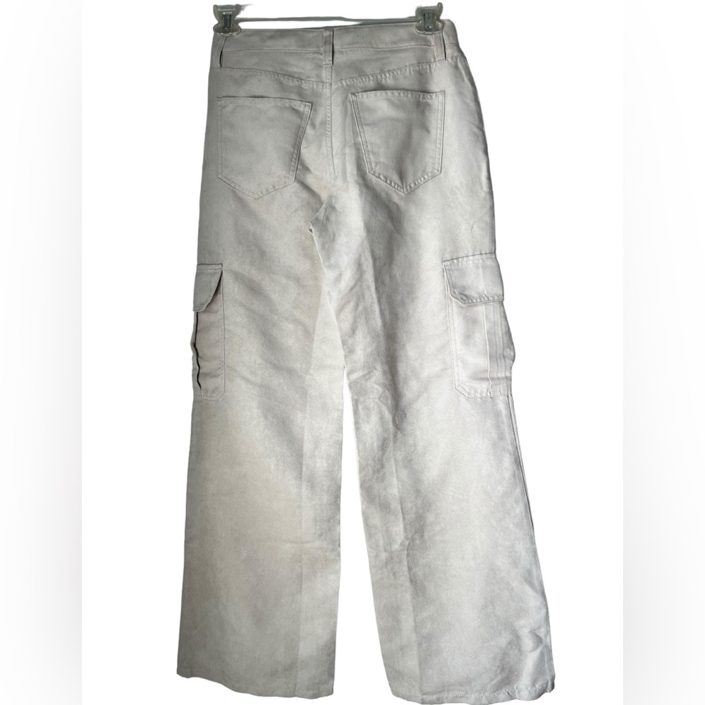 Banana Republic Vegan Suede Cargo Pants - Picture 3 of 12